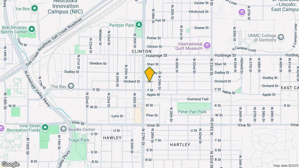 1121 N 28th St Map and Location Details
