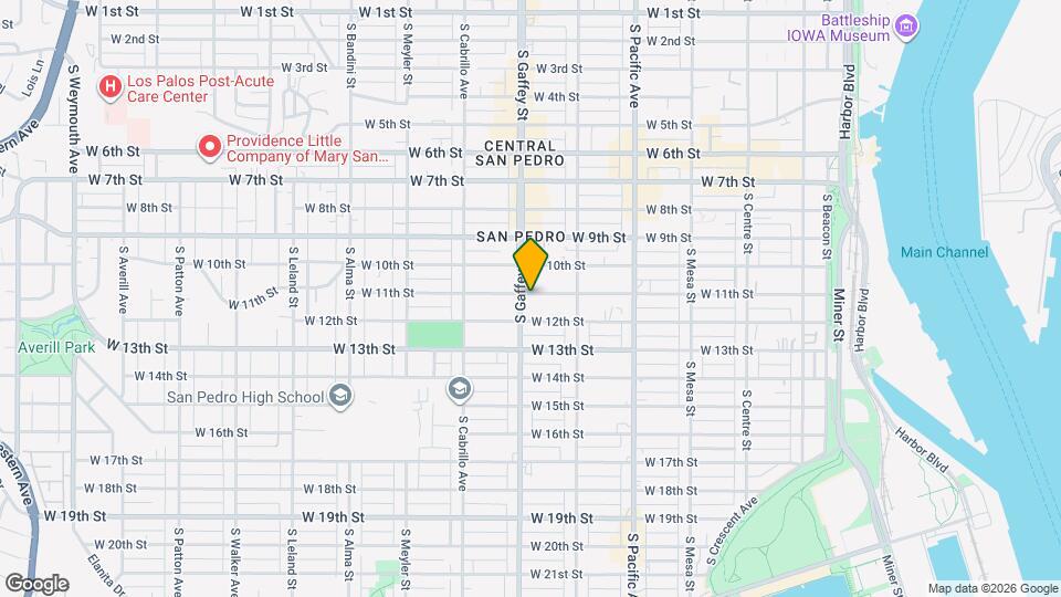 687 W 11th St, Unit 687 Mapa y Detalles de la Ubicación