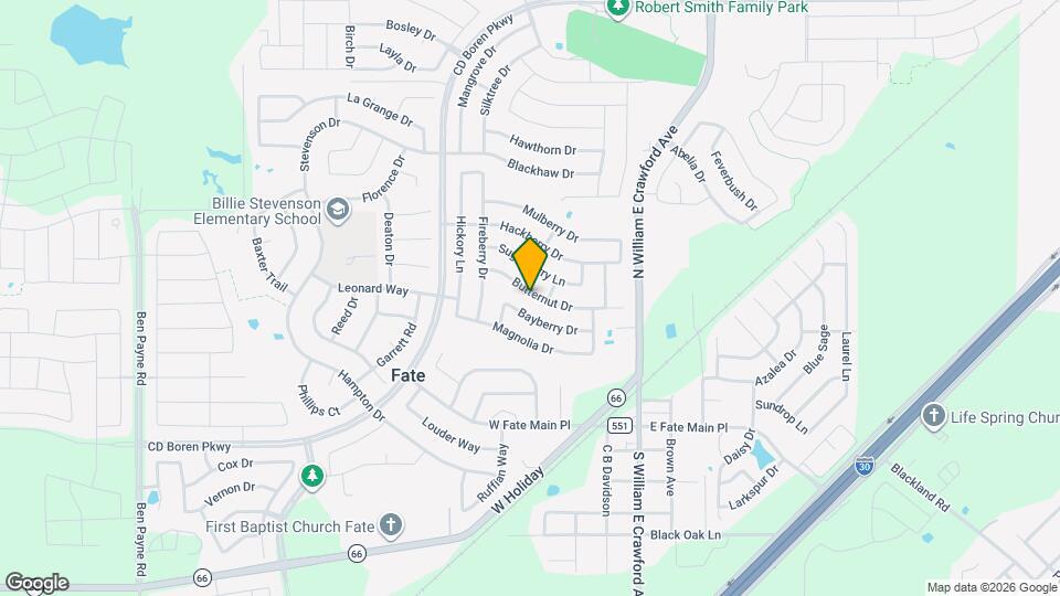 416 Butternut Dr Map and Location Details