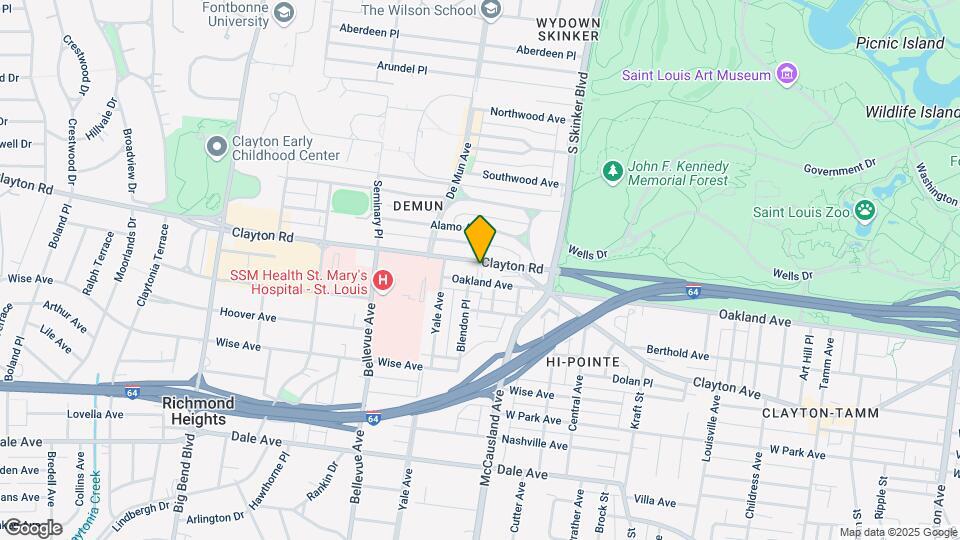 6318 Clayton Rd Map and Location Details
