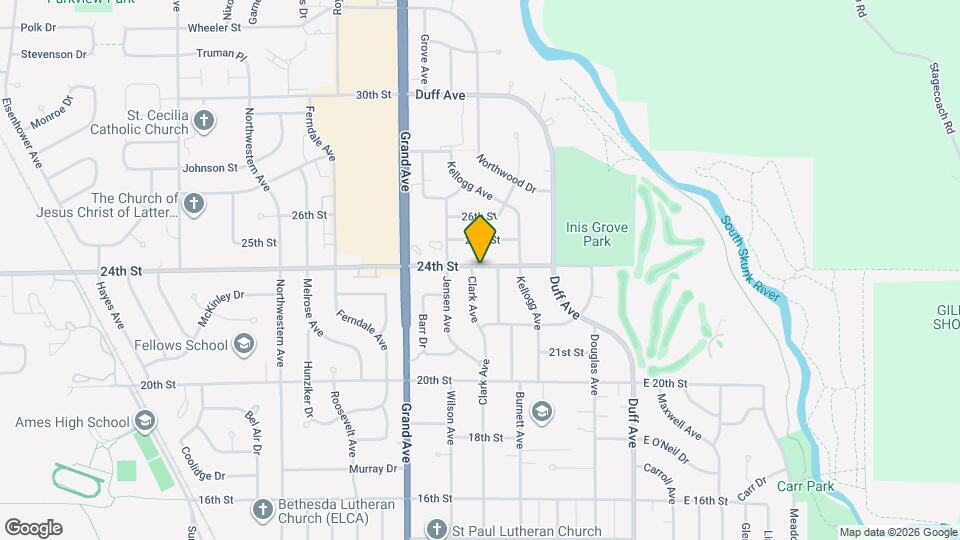 2318 Clark Ave Map and Location Details