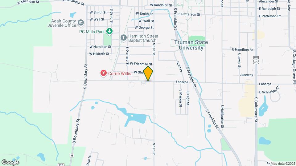 605 W Laharpe St, Unit 605 Map and Location Details