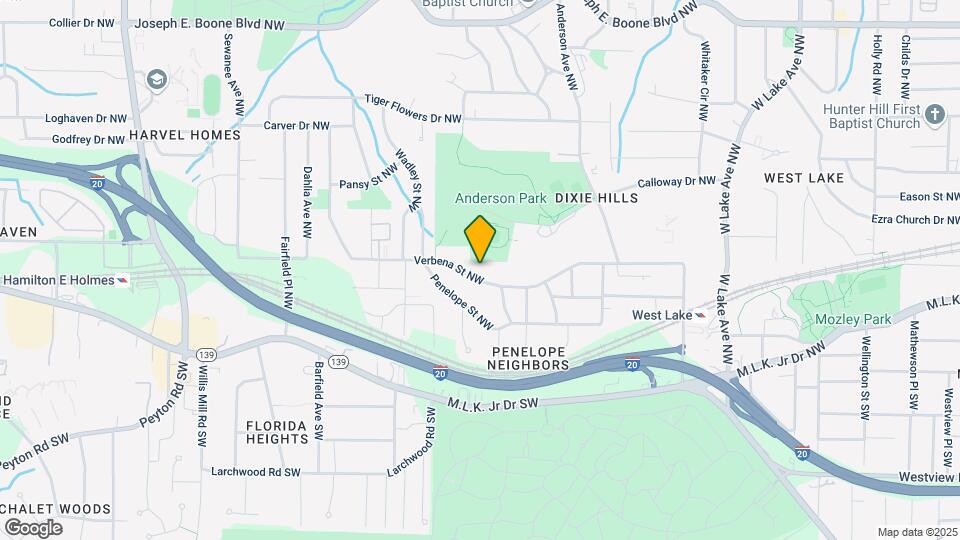 2081 Verbena St NW Map and Location Details