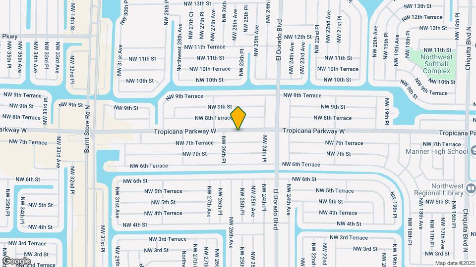 2520 Tropicana Parkway W Map and Location Details
