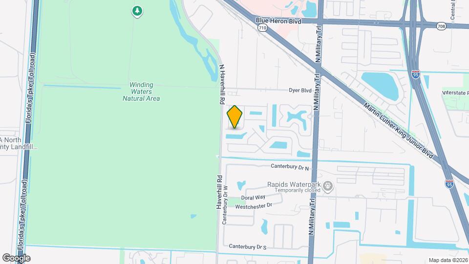 8020 Big Pine Way Map and Location Details