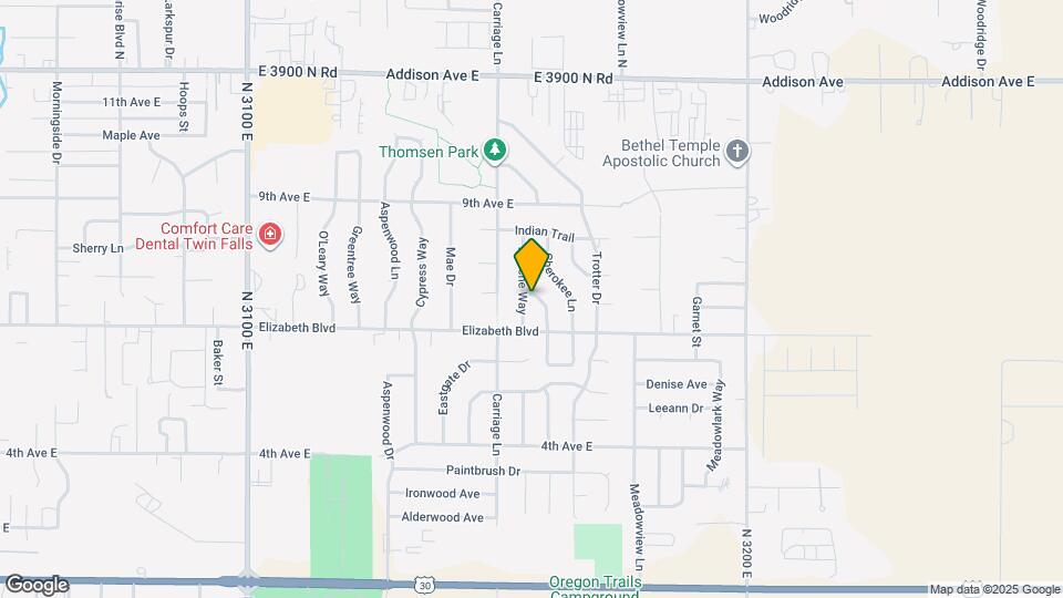 667 Navajo Loop Map and Location Details