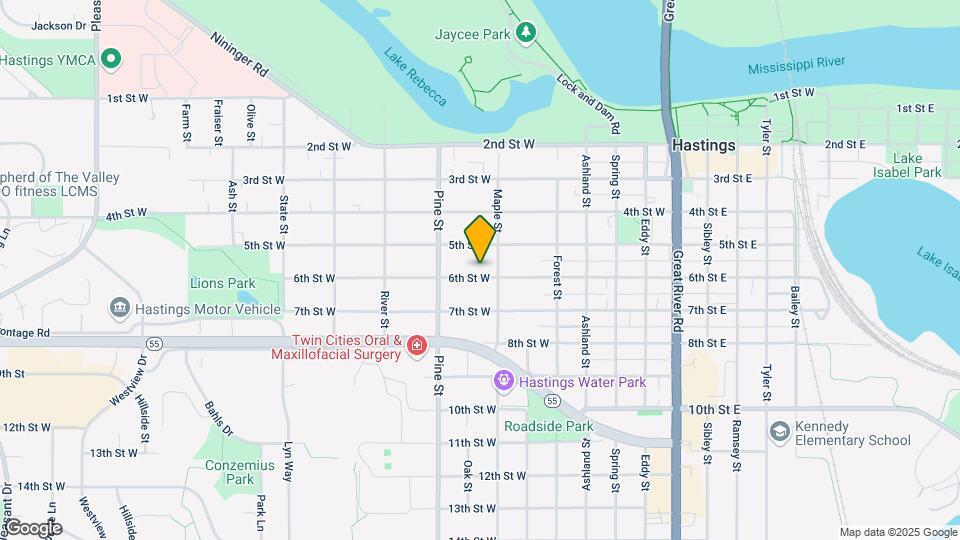 612 6th St W, Unit Duplex Unit 2 Map and Location Details