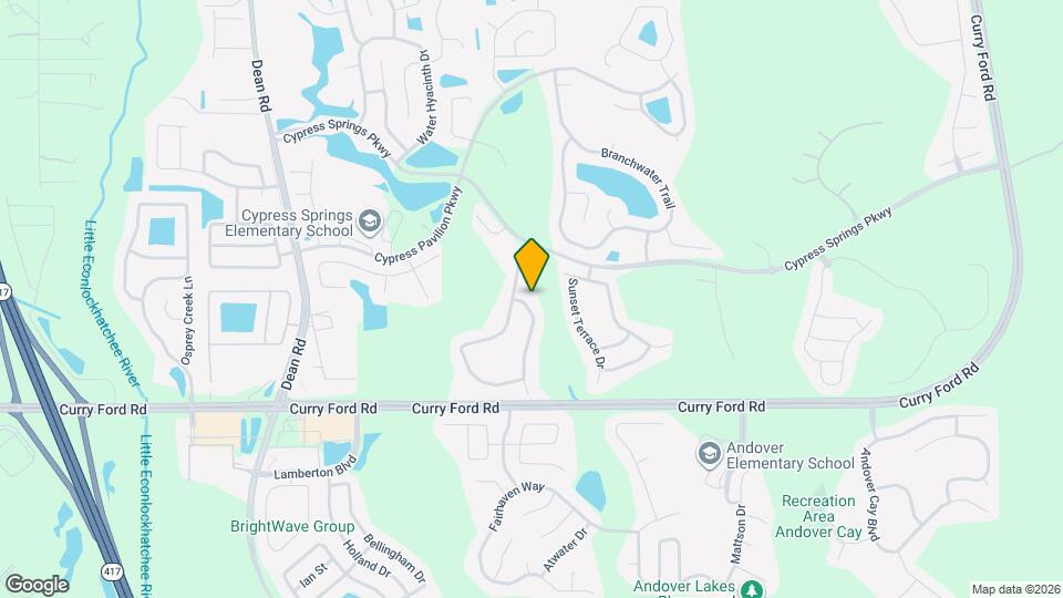 2554 Cypress Trace Cir Map and Location Details