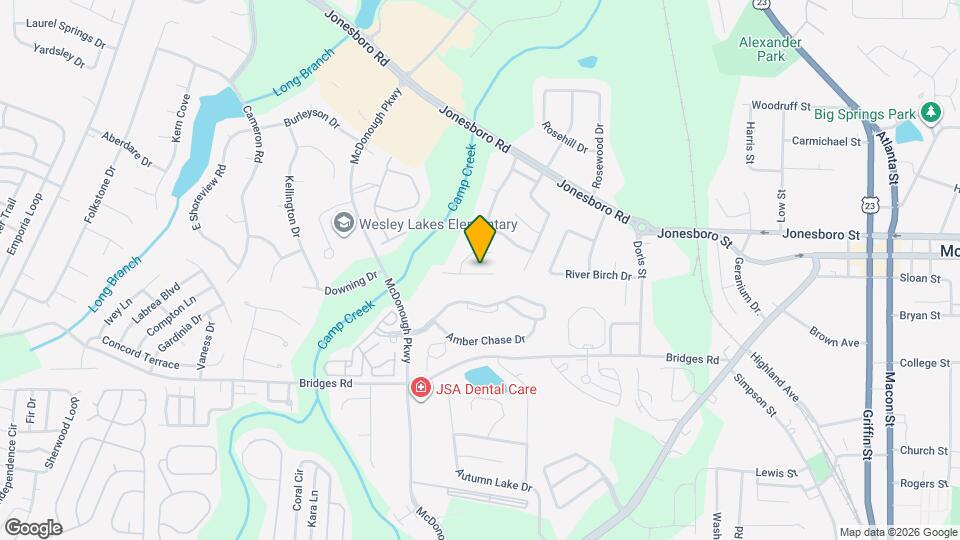 851 Sweetwater Way Map and Location Details