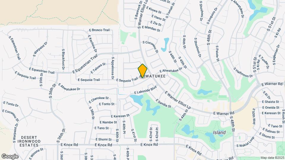 4226 E Ahwatukee Dr Map and Location Details