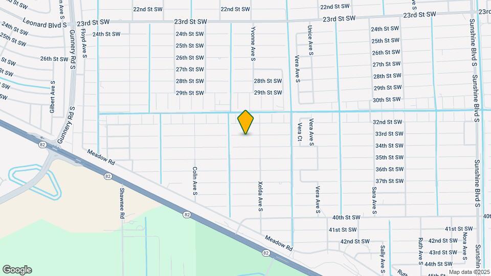 3809 33rd St SW Map and Location Details