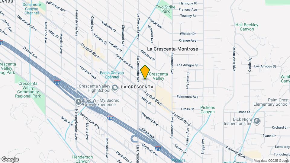 2755 Sanborn Ave Map and Location Details