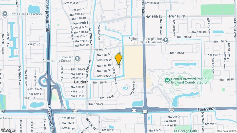 1311 NW 43rd Ave Map and Location Details