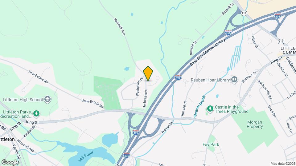 33 Hartwell Ave, Unit Apartmemt Map and Location Details