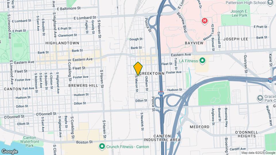 705 S Macon St. Map and Location Details