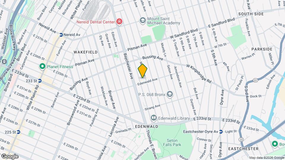 4115 Wilder Ave Map and Location Details