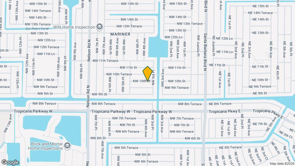 316 NW 10th St Map and Location Details