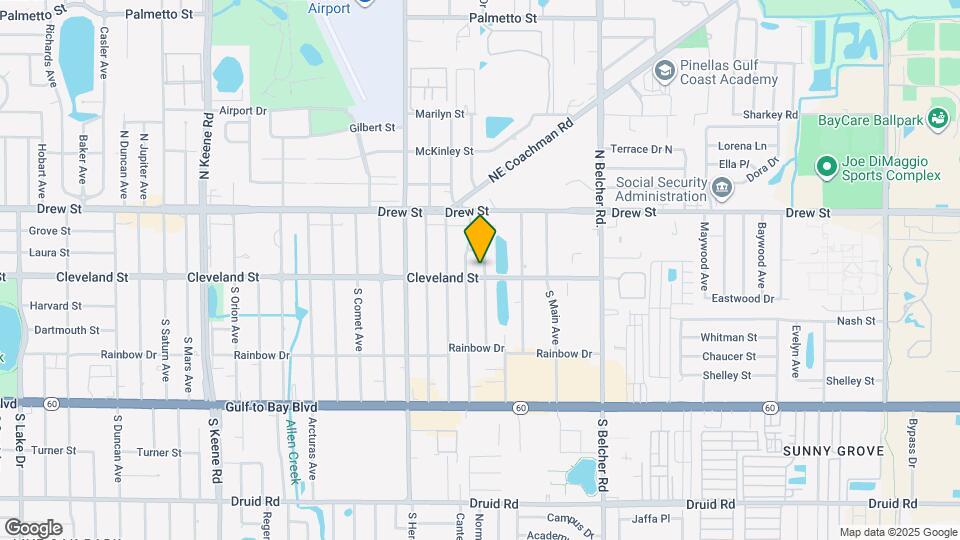 2042 Cleveland St Map and Location Details