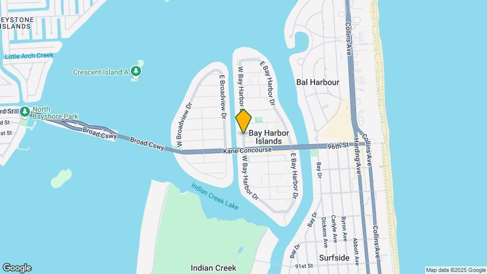990 W Bay Harbor Dr Map and Location Details