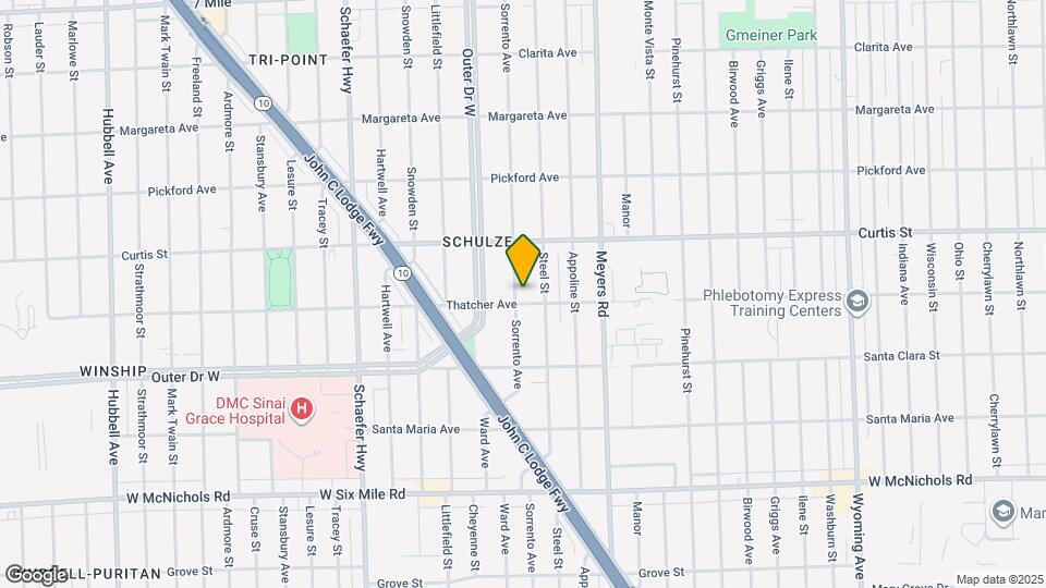 18010 Sorrento Ave Map and Location Details