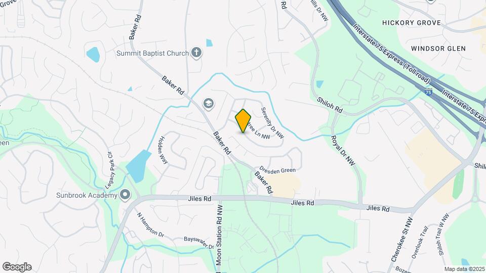 2118 Serenity Dr NW Mapa y Detalles de la Ubicación