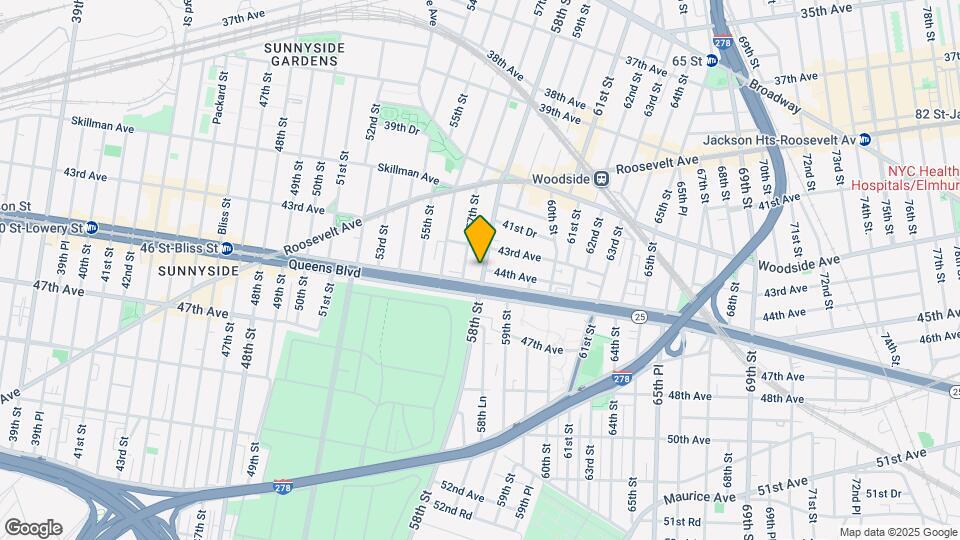 4324 58th St Map and Location Details