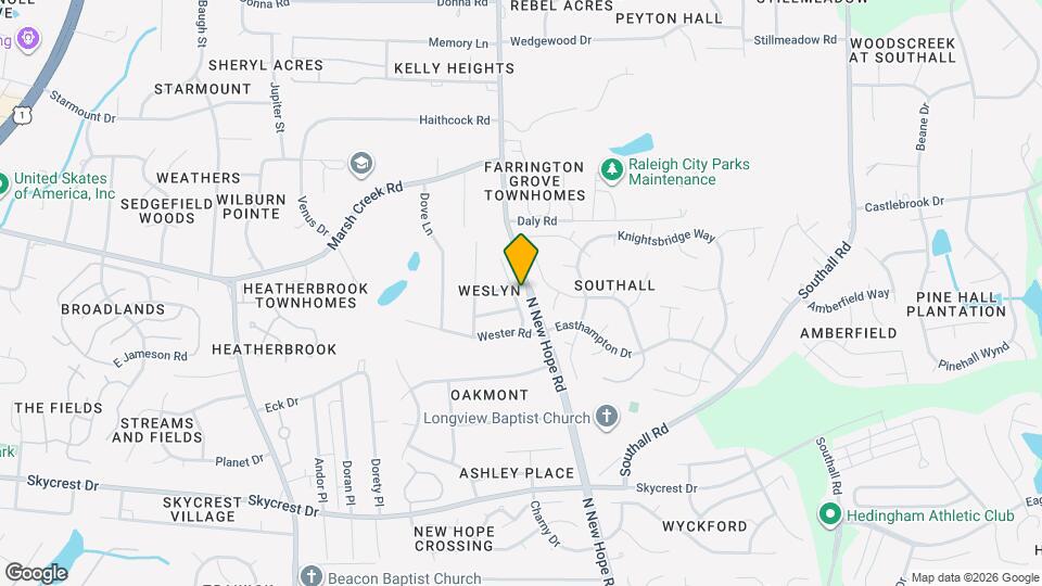 2913 Glade Aster Ct Map and Location Details