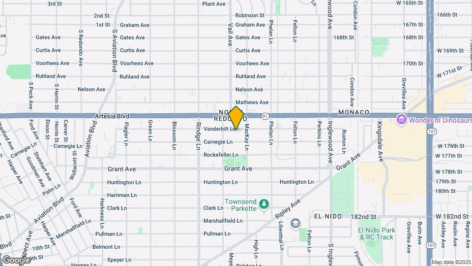 2312 Vanderbilt Ln Map and Location Details