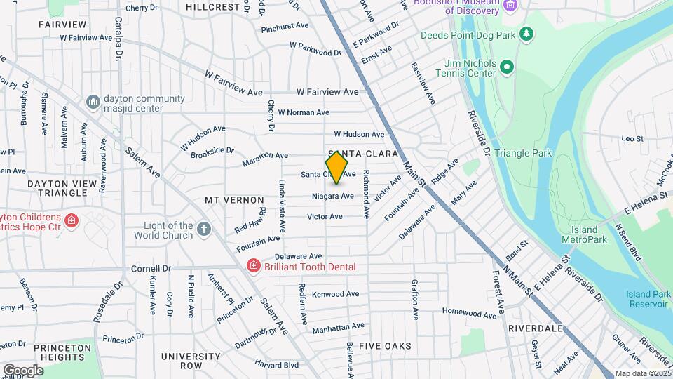 151 Niagara Ave Map and Location Details