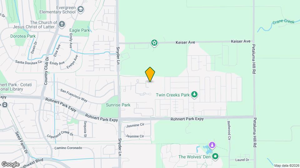 1481 Parkway Dr Map and Location Details