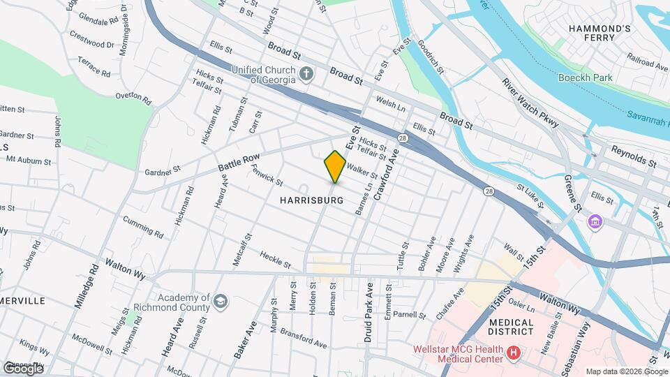 1858 Watkins St Map and Location Details