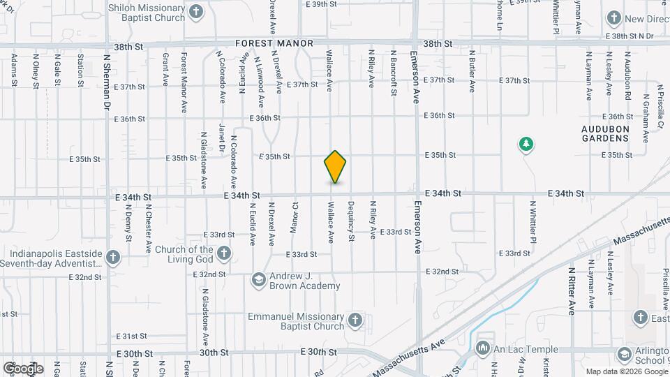 4804 E 34th St Map and Location Details