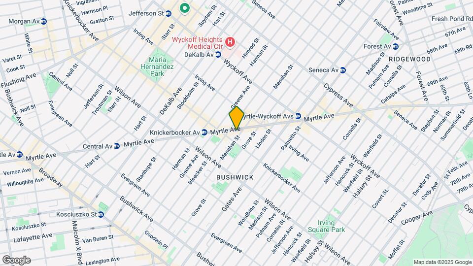 1446 Myrtle Ave Mapa y Detalles de la Ubicación