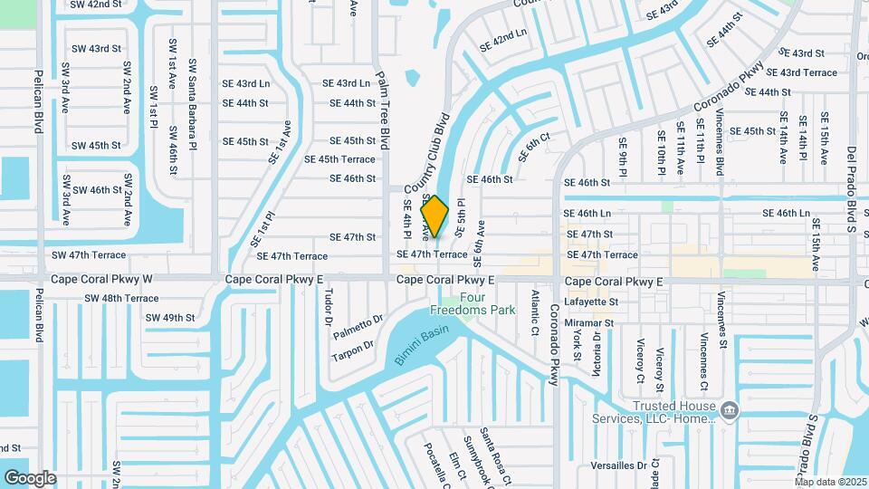 4711 SE 5th Ave Map and Location Details
