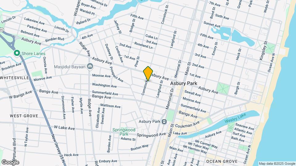1034 Sewall Ave Mapa y Detalles de la Ubicación