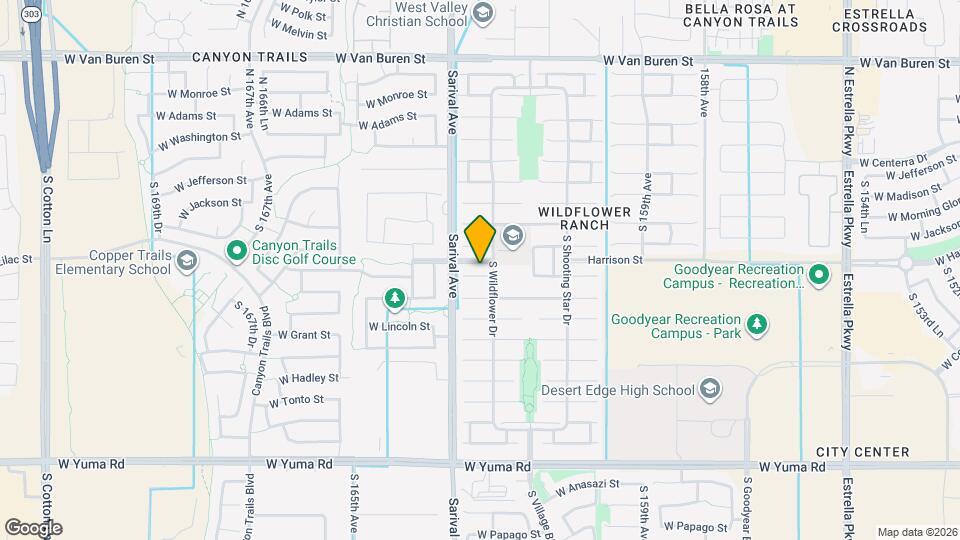 16236 W Lilac St Map and Location Details