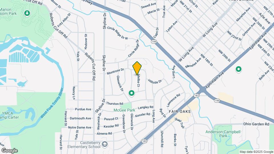 1805 Melba Ct Map and Location Details