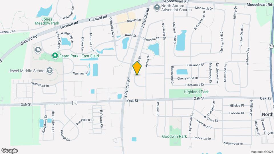 221 Magnolia Dr Map and Location Details