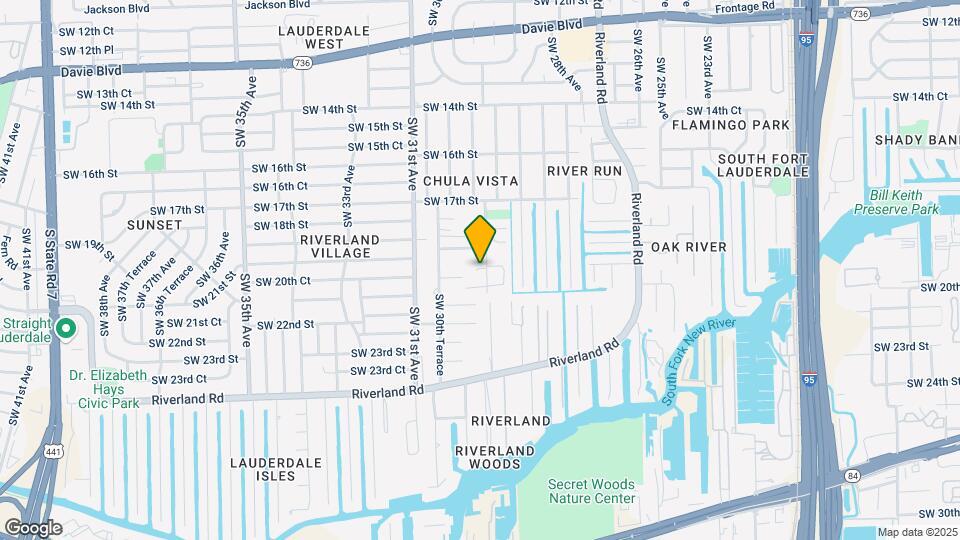 2023 SW 29th Ave Map and Location Details