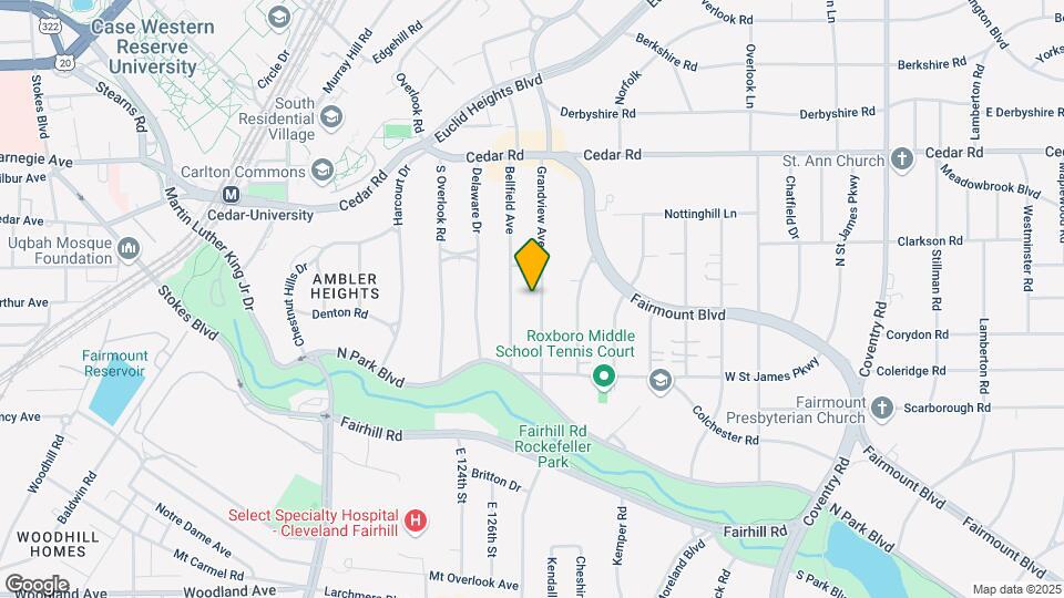 2296 Grandview Ave Map and Location Details