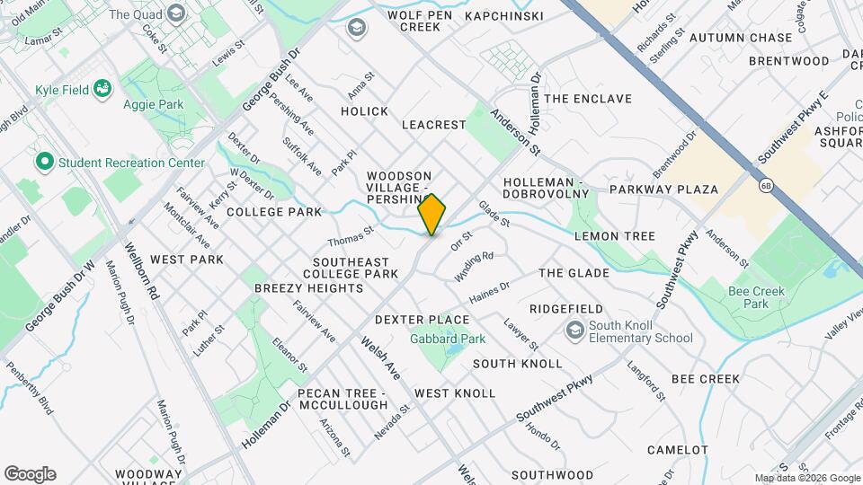 1000 Holleman Dr Map and Location Details