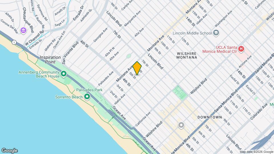 847 5th St Map and Location Details