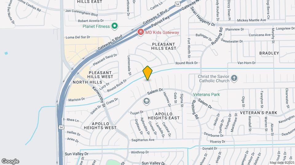 10621 Captain Valtr St Map and Location Details