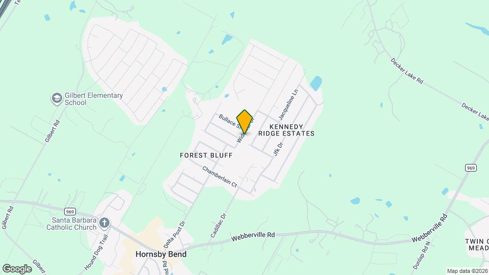 5813 Wideleaf Dr Map and Location Details