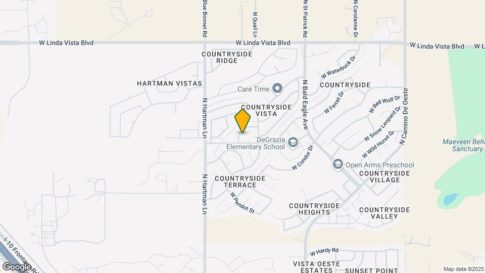 5257 W Bobwhite Way Mapa y Detalles de la Ubicación