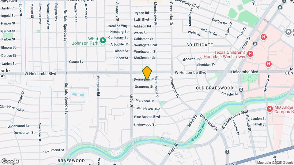 2425 Dorrington St Mapa y Detalles de la Ubicación