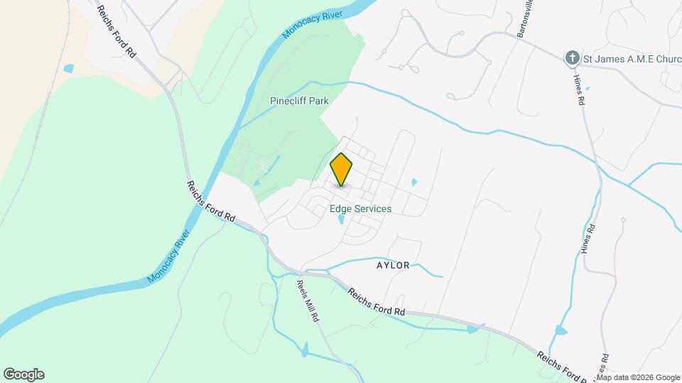 8430 Pine Bluff Rd Map and Location Details