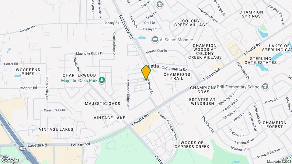 9110 Solvista Pass Ln Map and Location Details