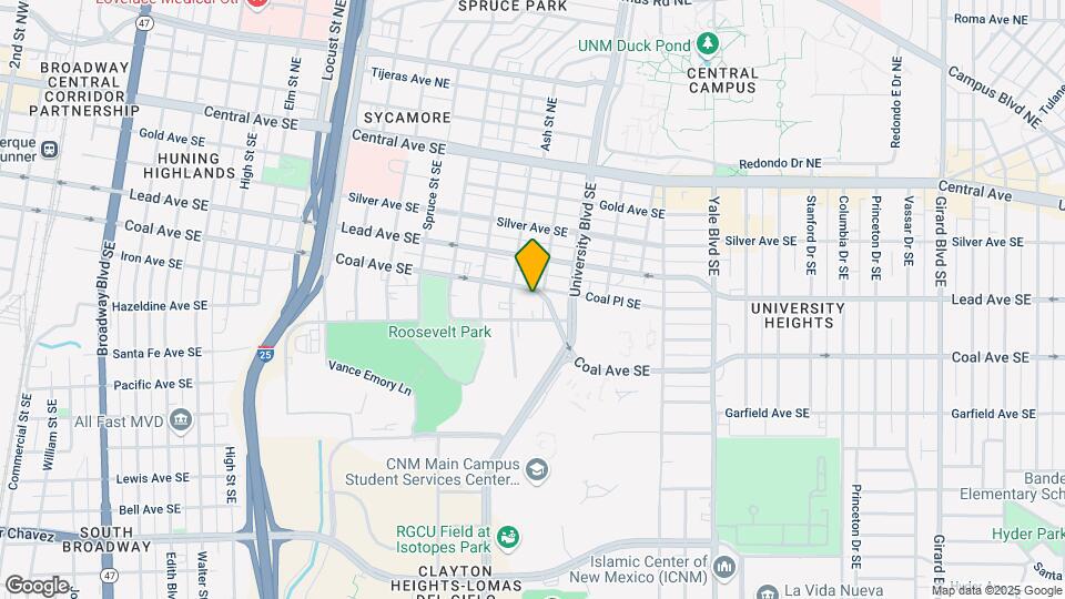 1618 Coal Ave SE Mapa y Detalles de la Ubicación
