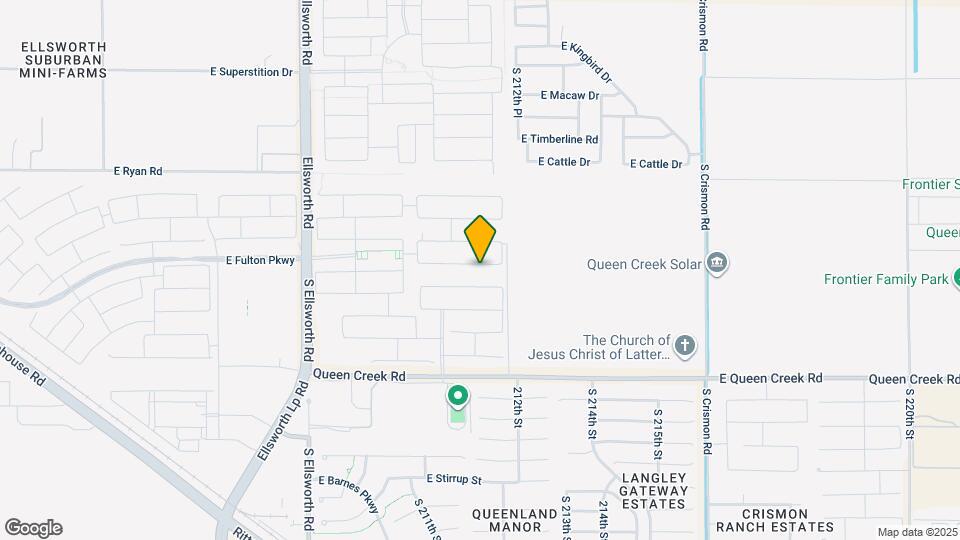 21151 E Arrowhead Trail Map and Location Details